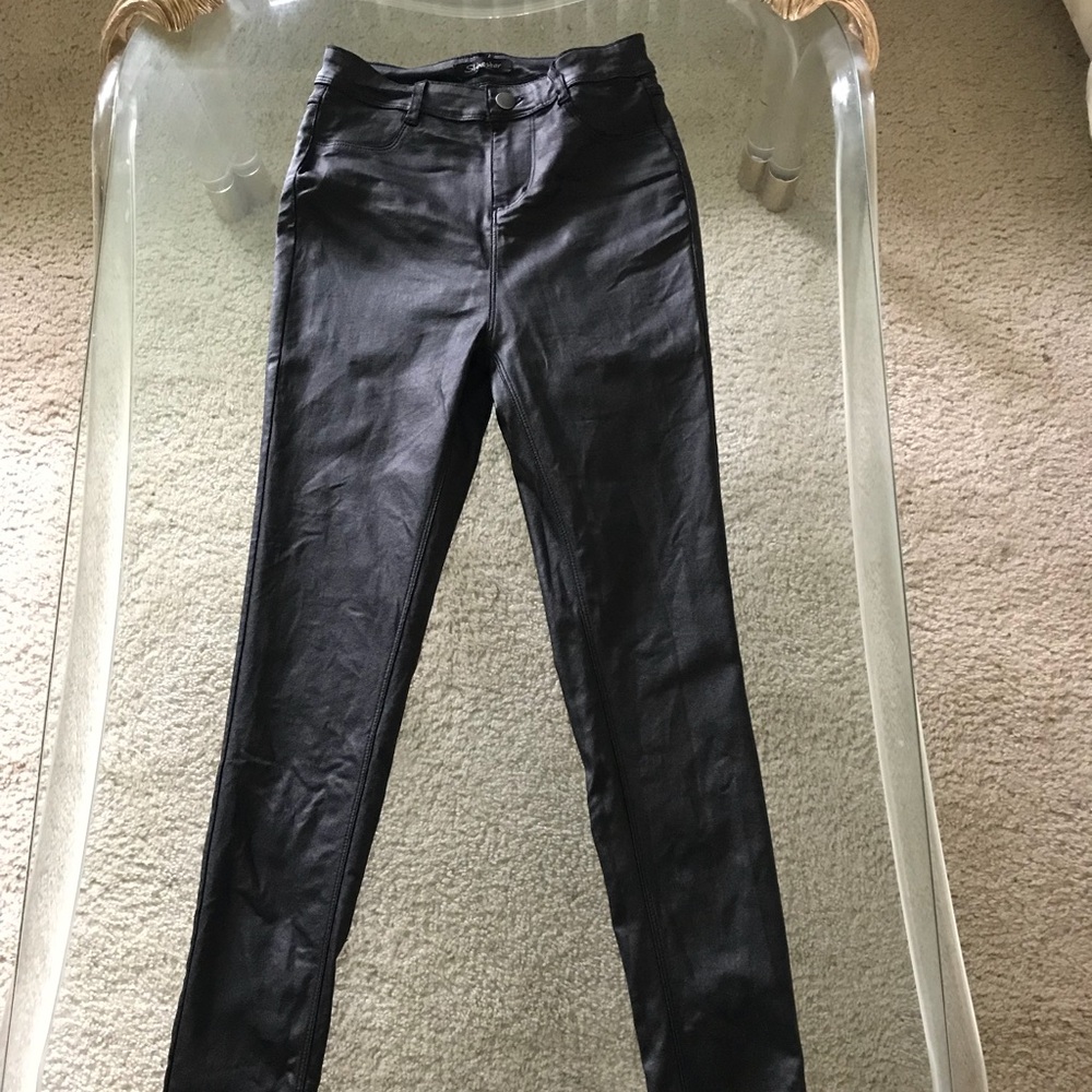 Black Leather Pants
